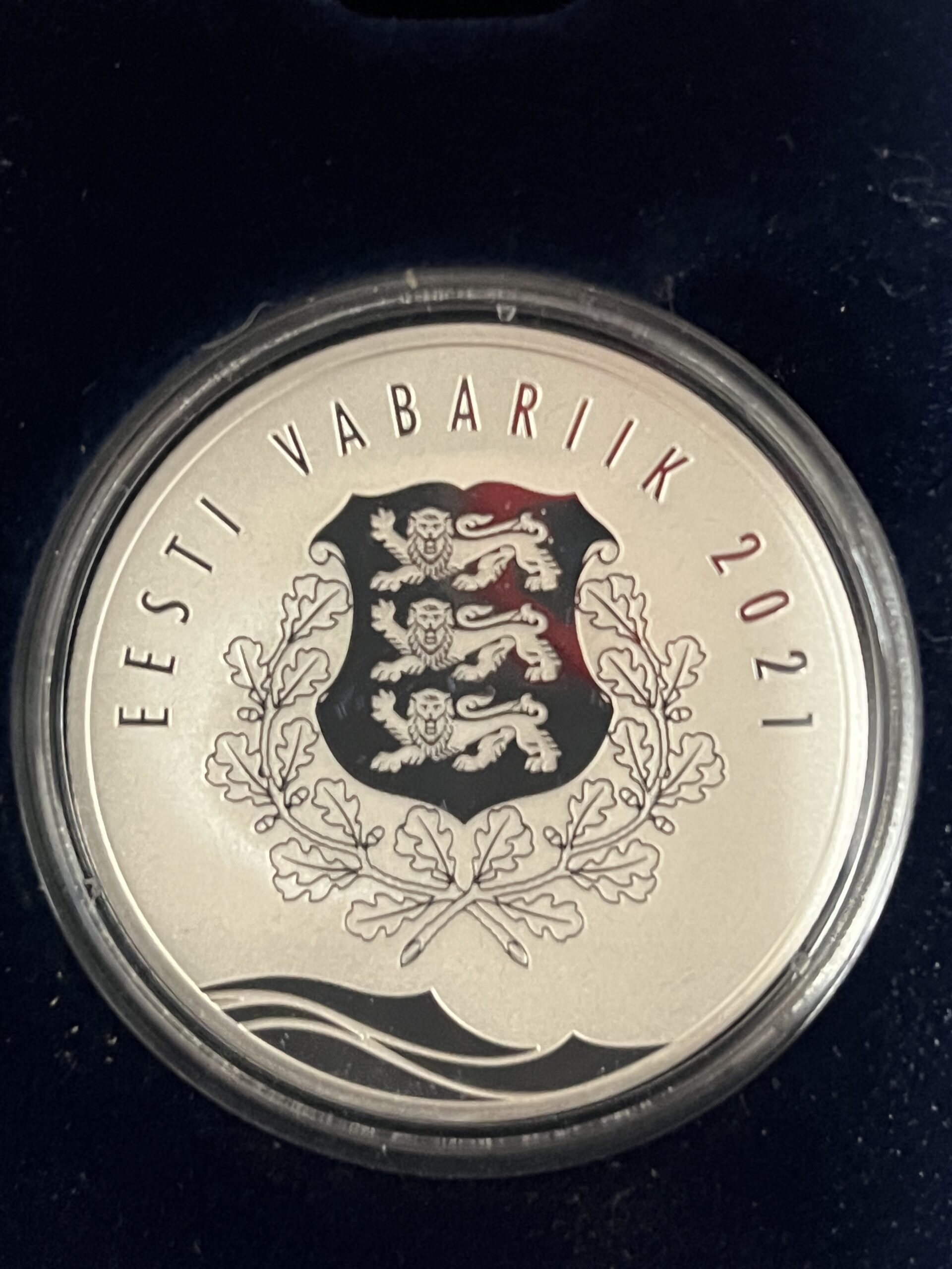 Hõbemünt €8 Eesti 2021 – Hansalinn Pärnu