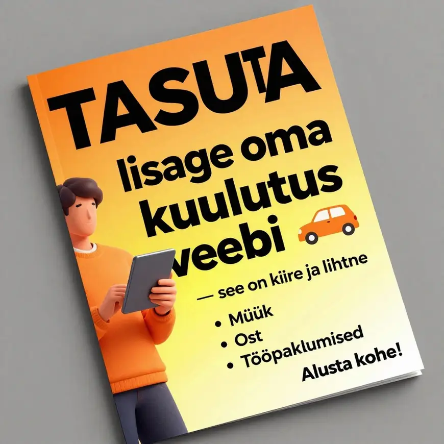 Kuulutused: Müük, Ost, Tööpakkumised. Tasuta lisage oma kuulutus veebi kuulutus.7×7.ee
