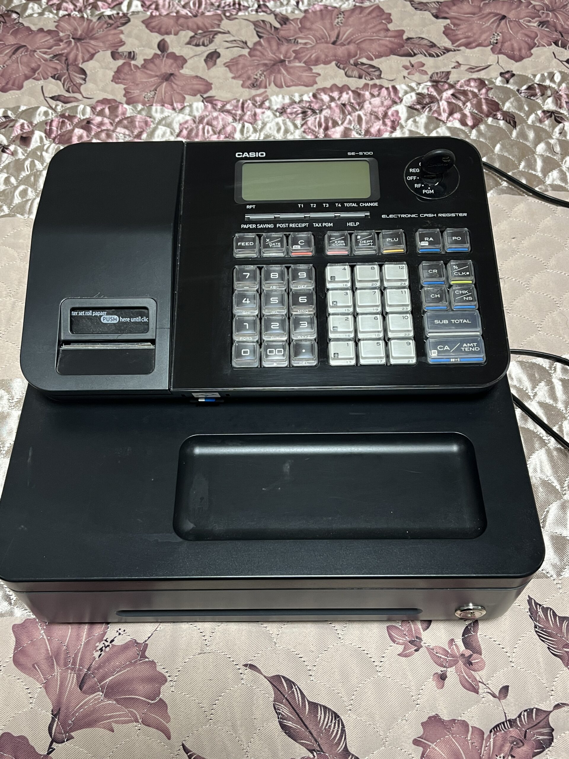 CASIO SE-S100 kassaaparaat