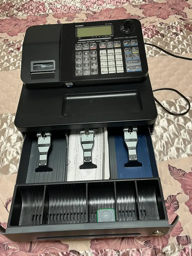 CASIO SE-S100 kassaaparaat