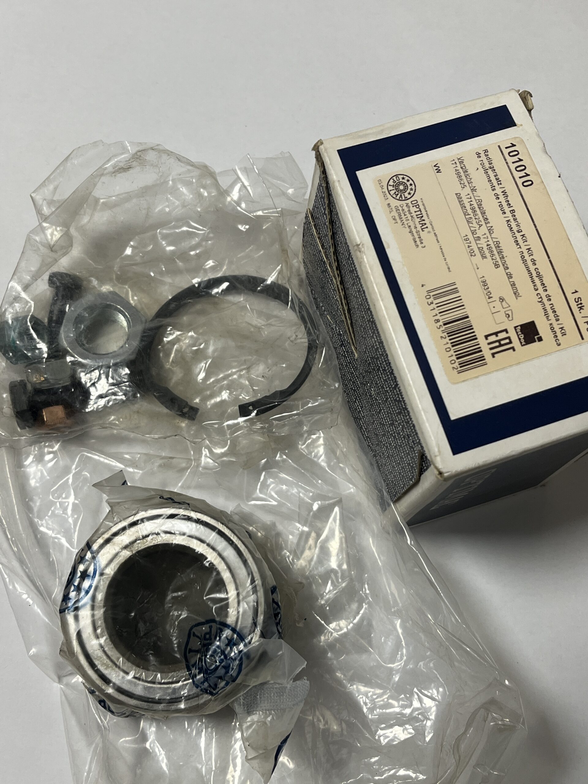 OPTIMAL 101010 Rattalaagrikomplekt 5710412120993