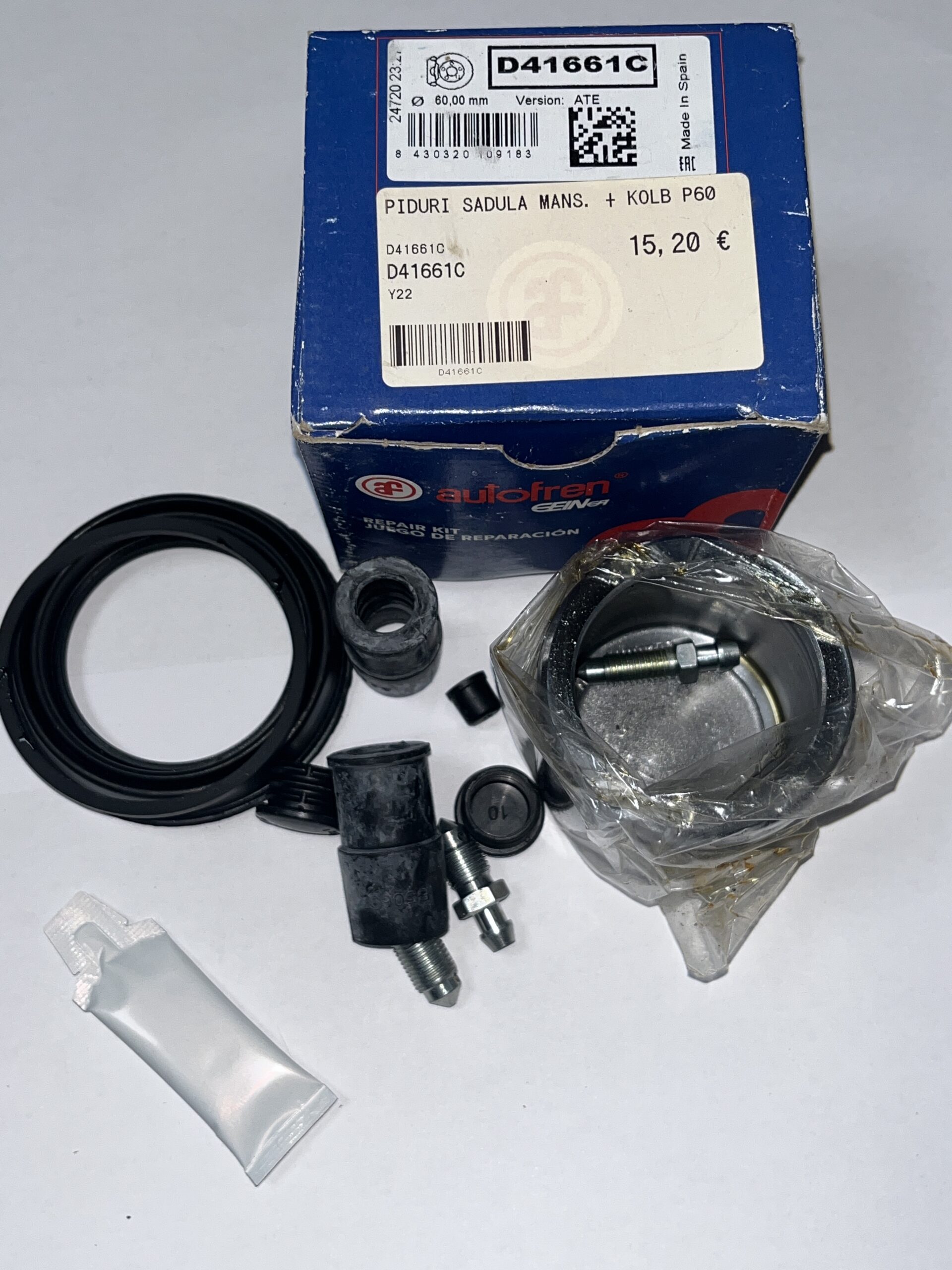 Remondikomplekt, Pidurisadul D41661C ALFA ROMEO