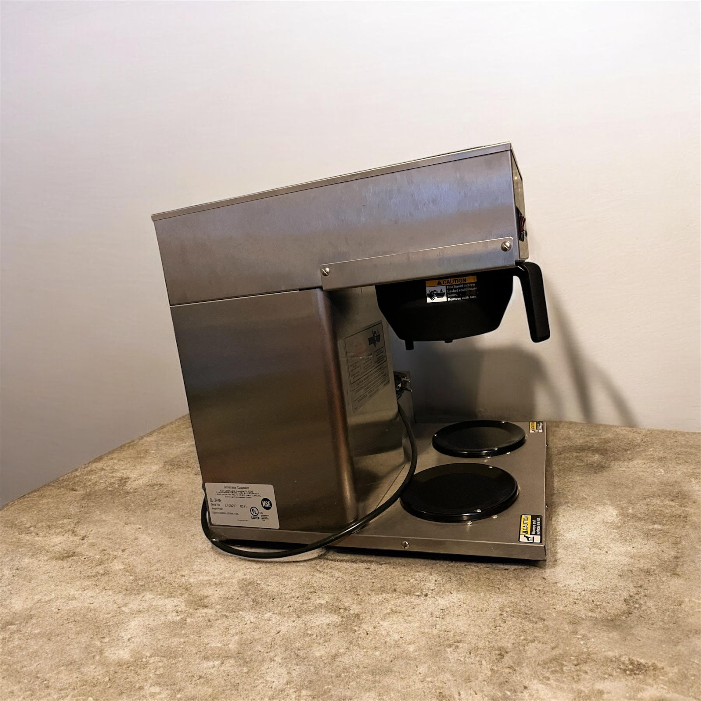 Filterkohviautomaat Gridmaster BL-3PWE